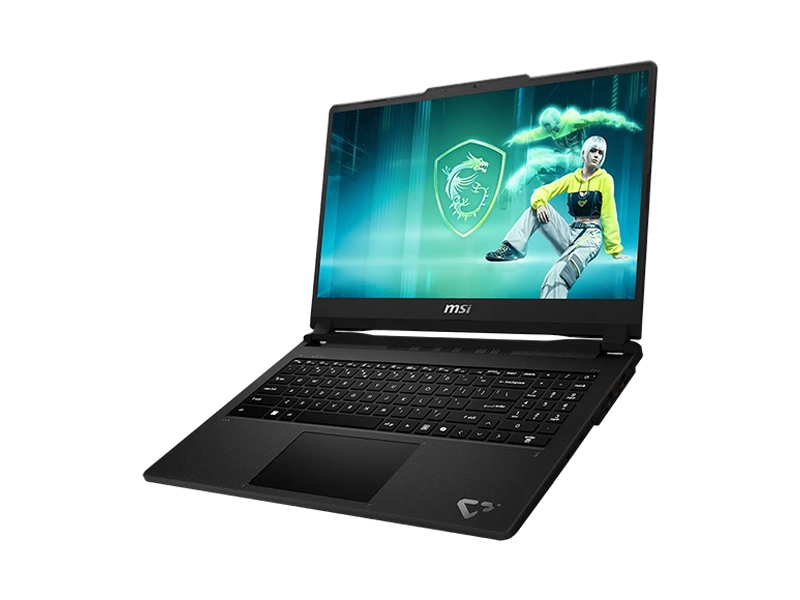 MSI Cyborg 15 C2WE-004KH-Platinum Gray Core 7 240H-16GB DDR5-512GB M.2-RTX 5050 8GB GDDR7-15.6-inch FHD+144Hz-WIN11H - at PSC Computer Cambodia